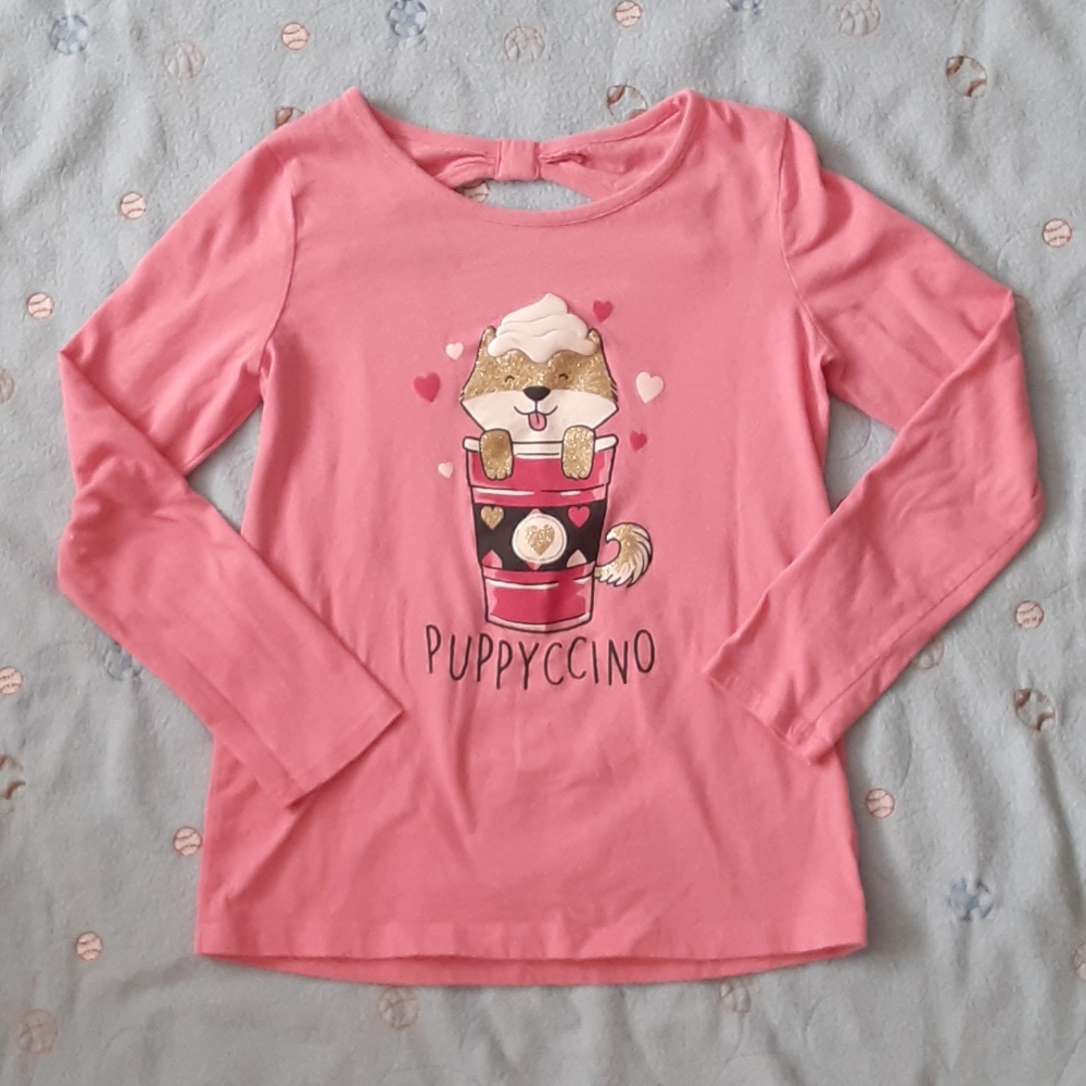 Long sleeve pink shirt